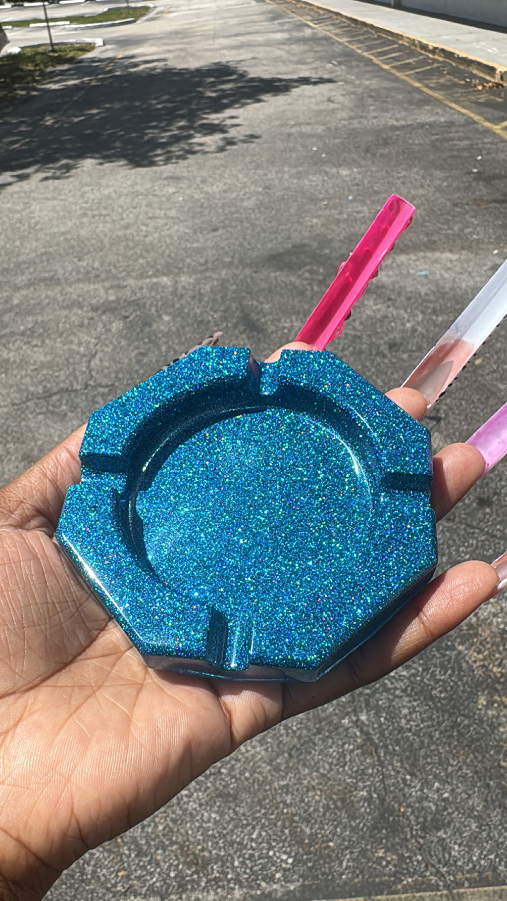 Glitter BLUE BOO