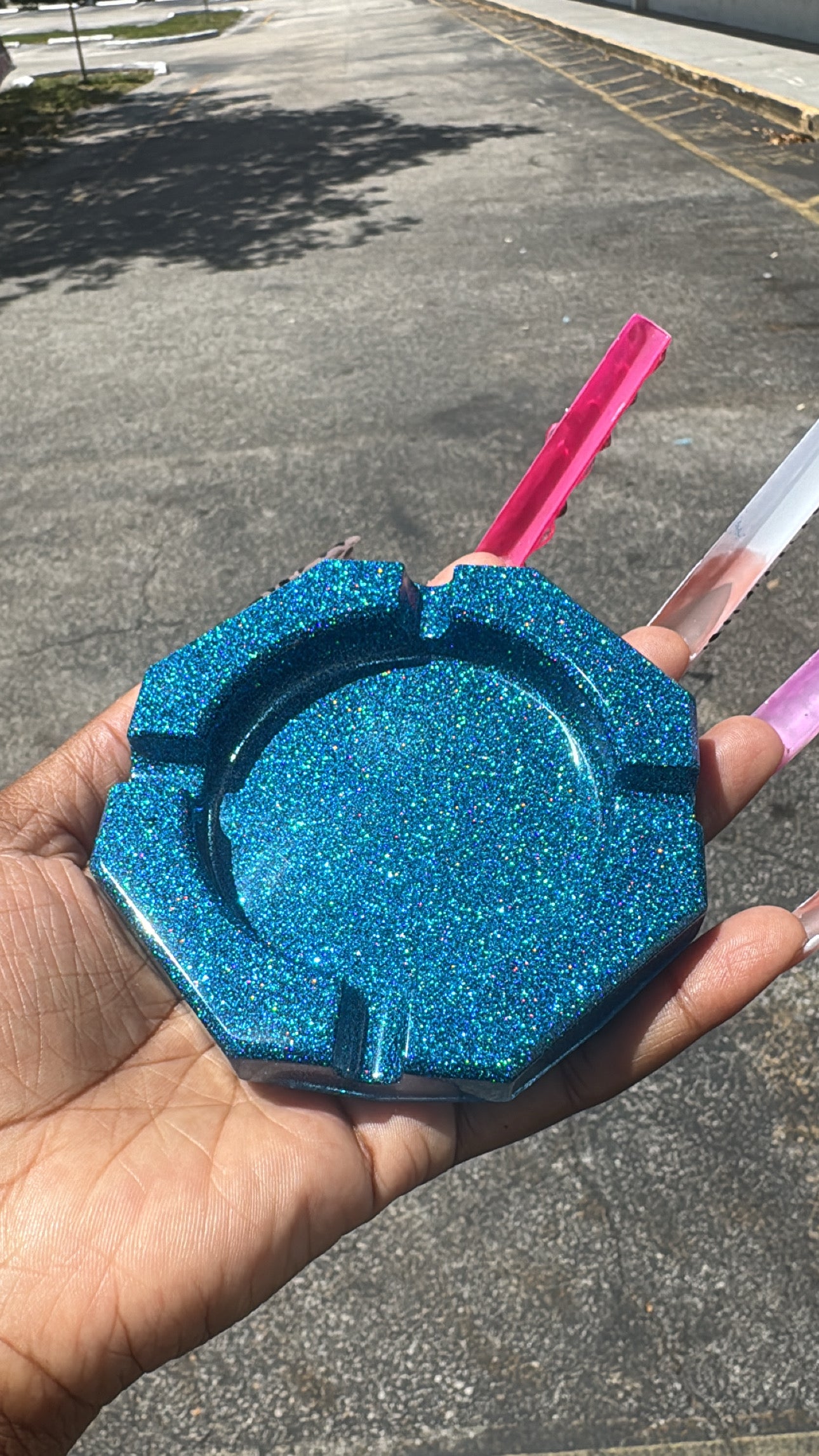 Glitter BLUE BOO