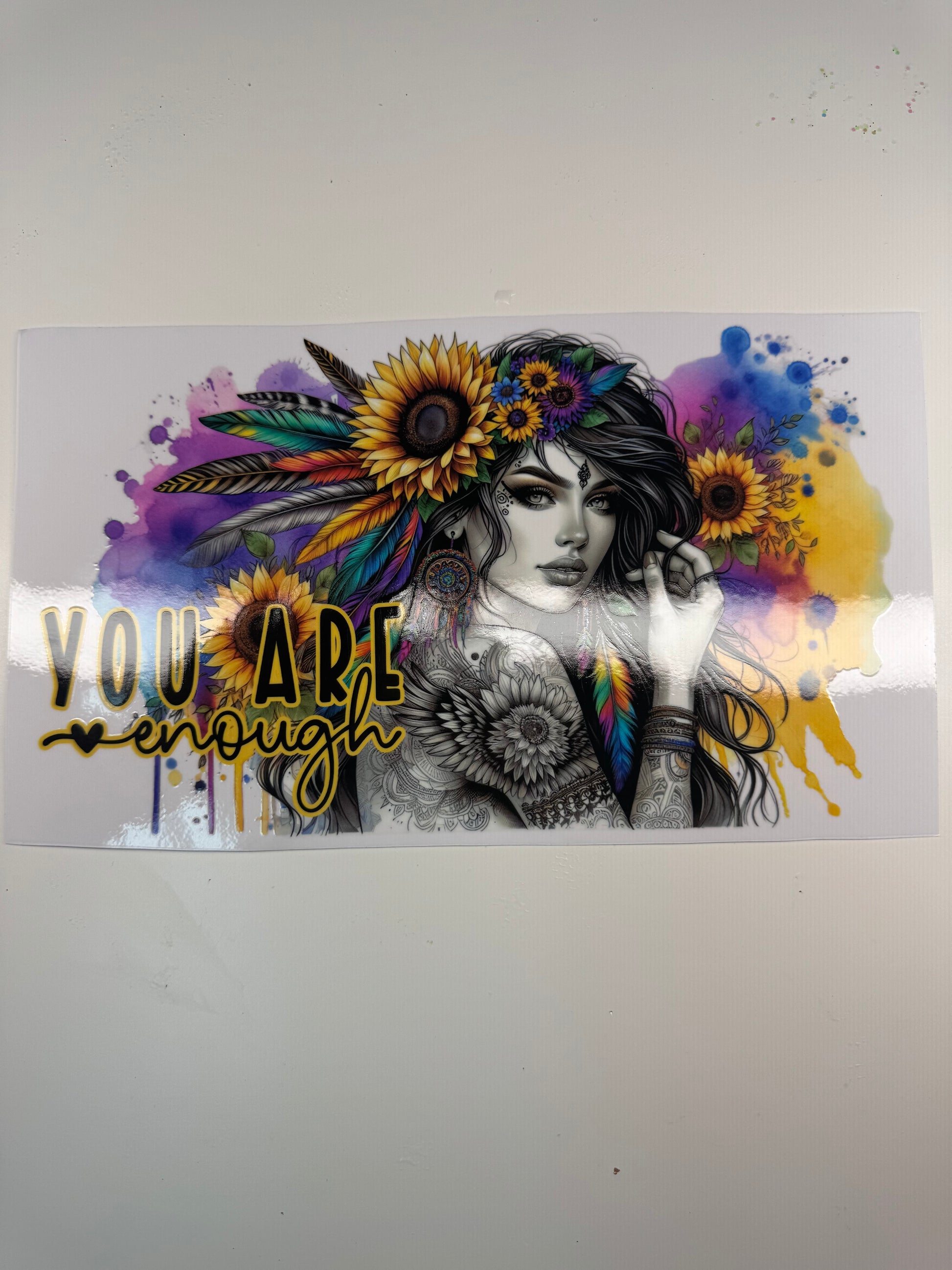 Positive vibes wrap