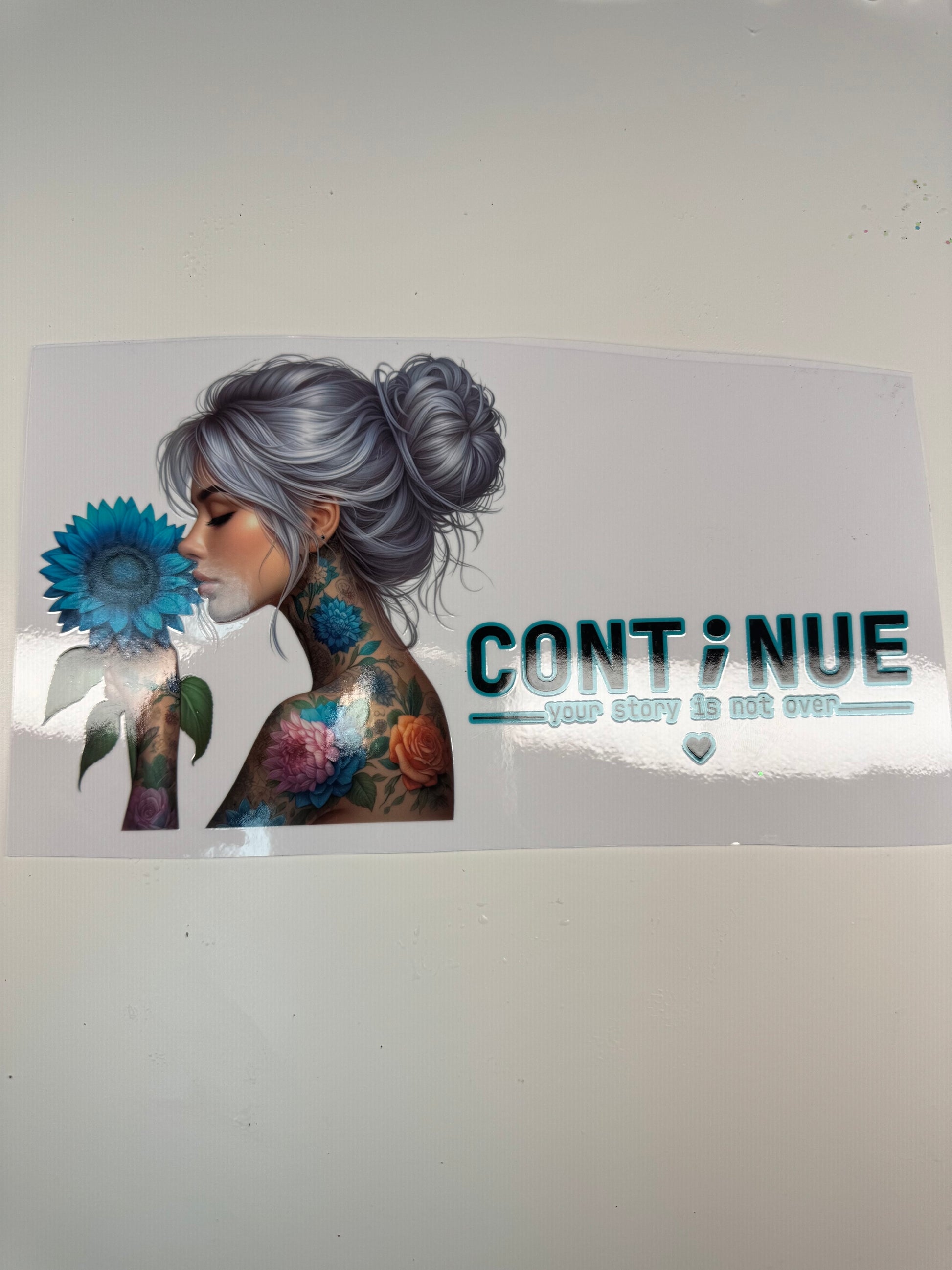 Positive vibes wrap