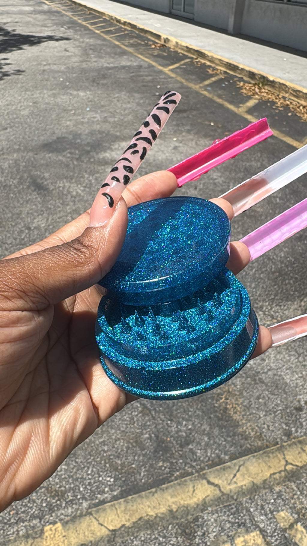 Glitter BLUE BOO