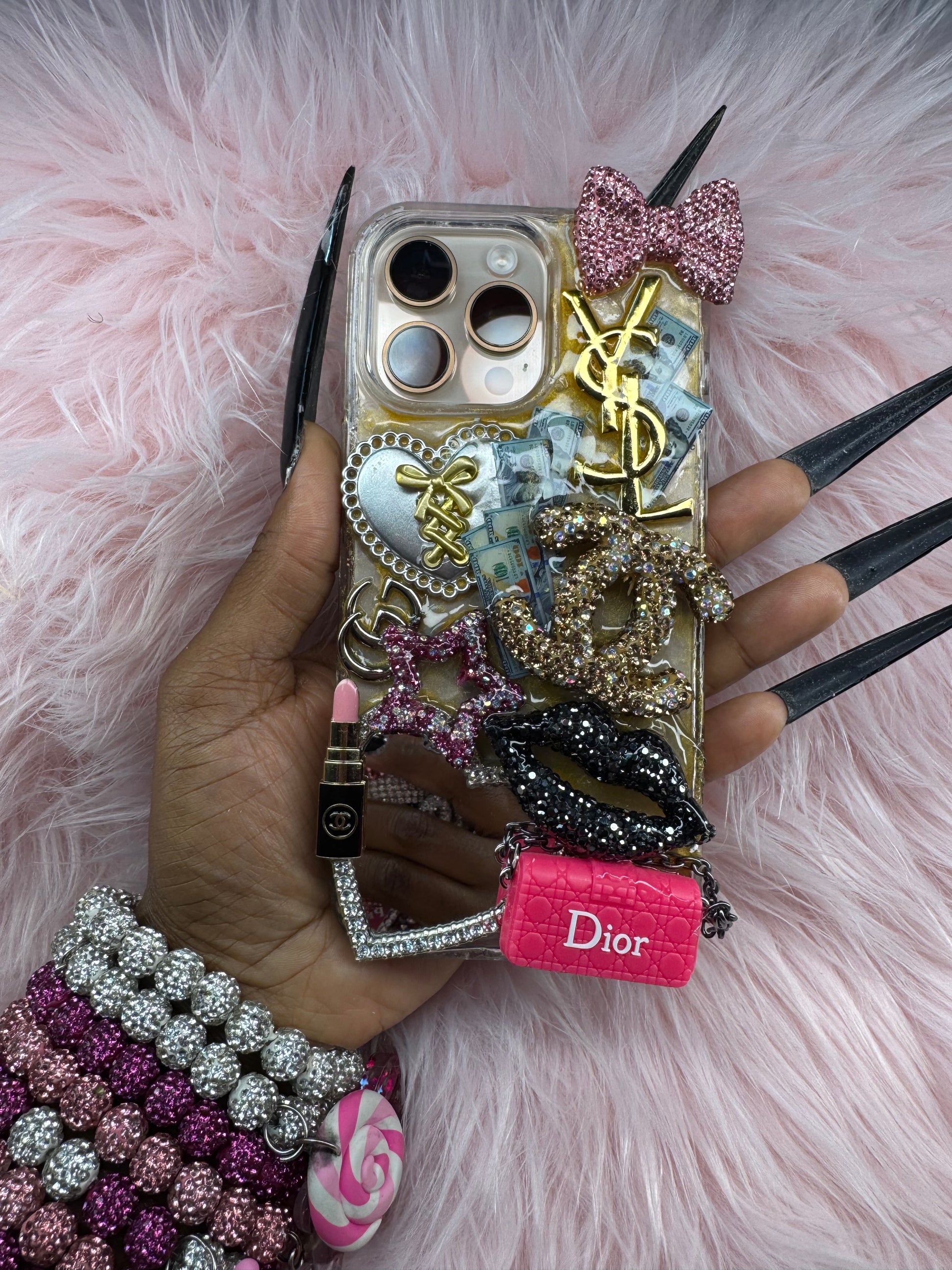 Luxury Brand Bling Out Case