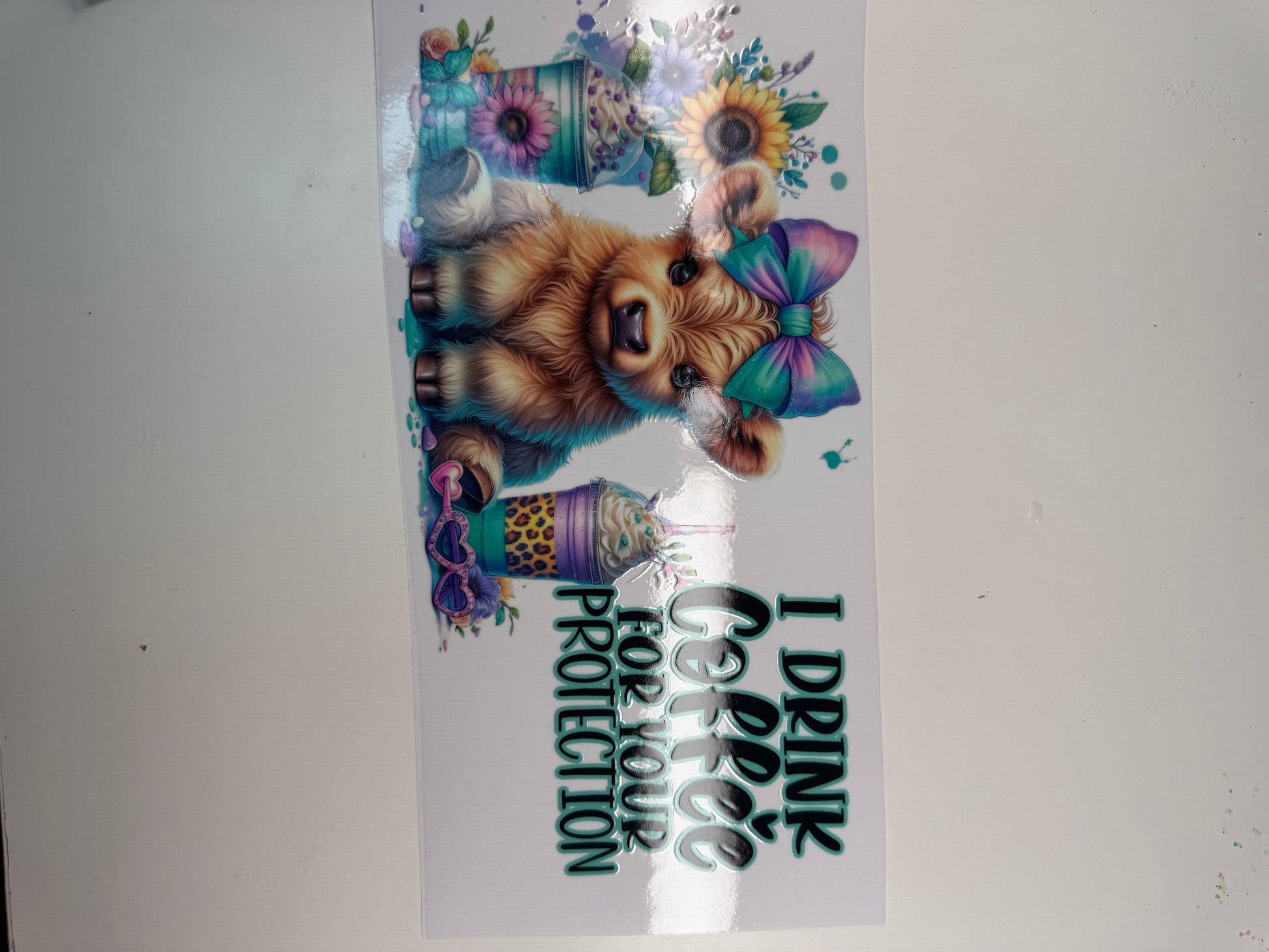 Positive vibes wrap