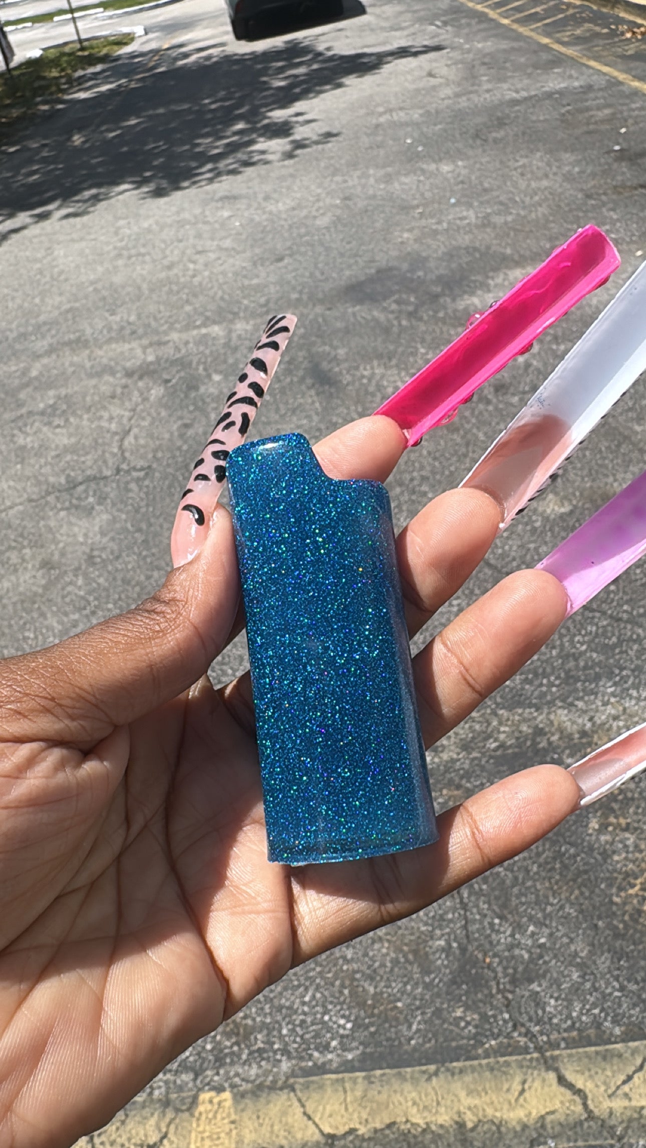 Glitter BLUE BOO