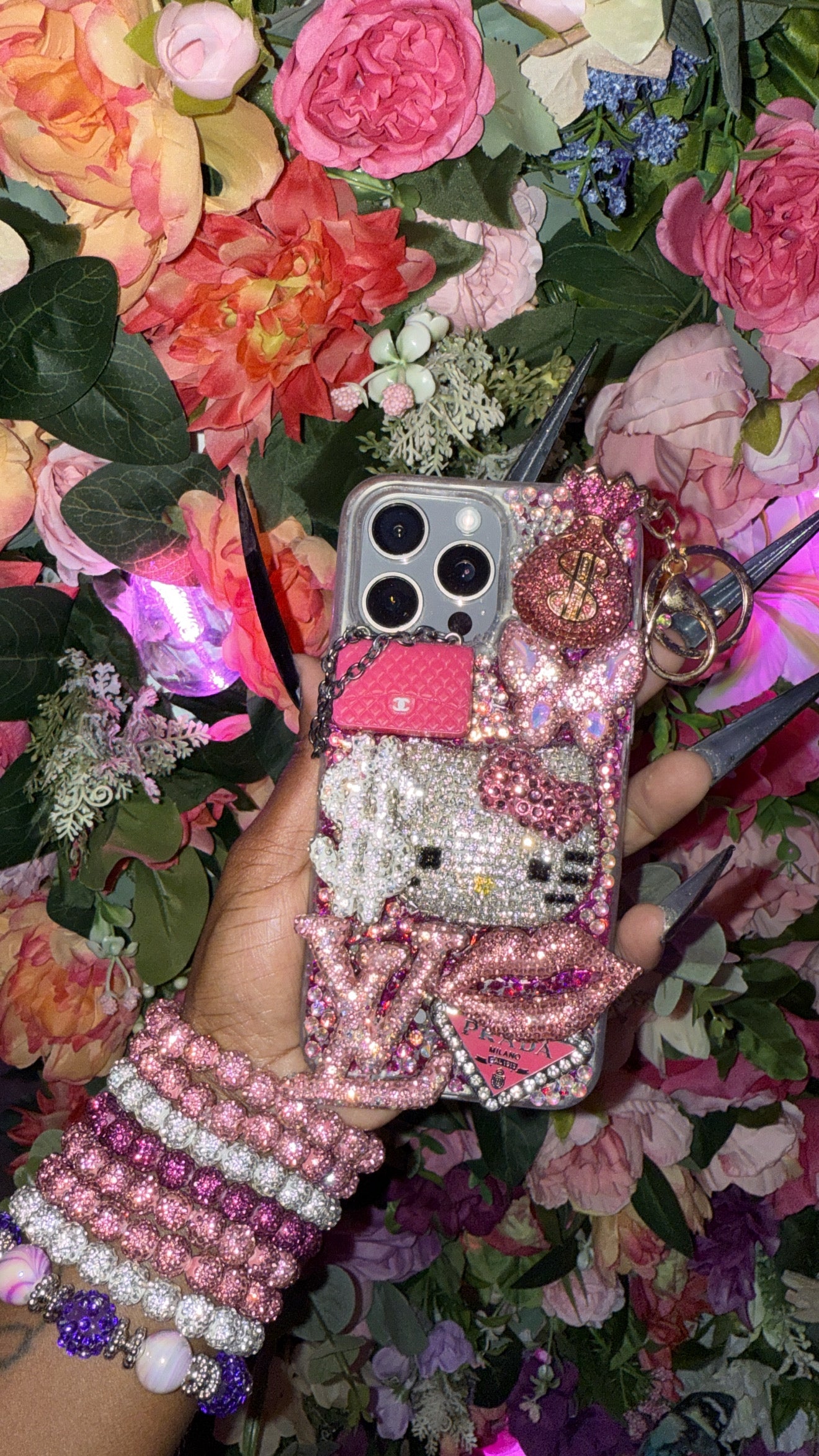 HelloKitty Bling -Out Junk Case