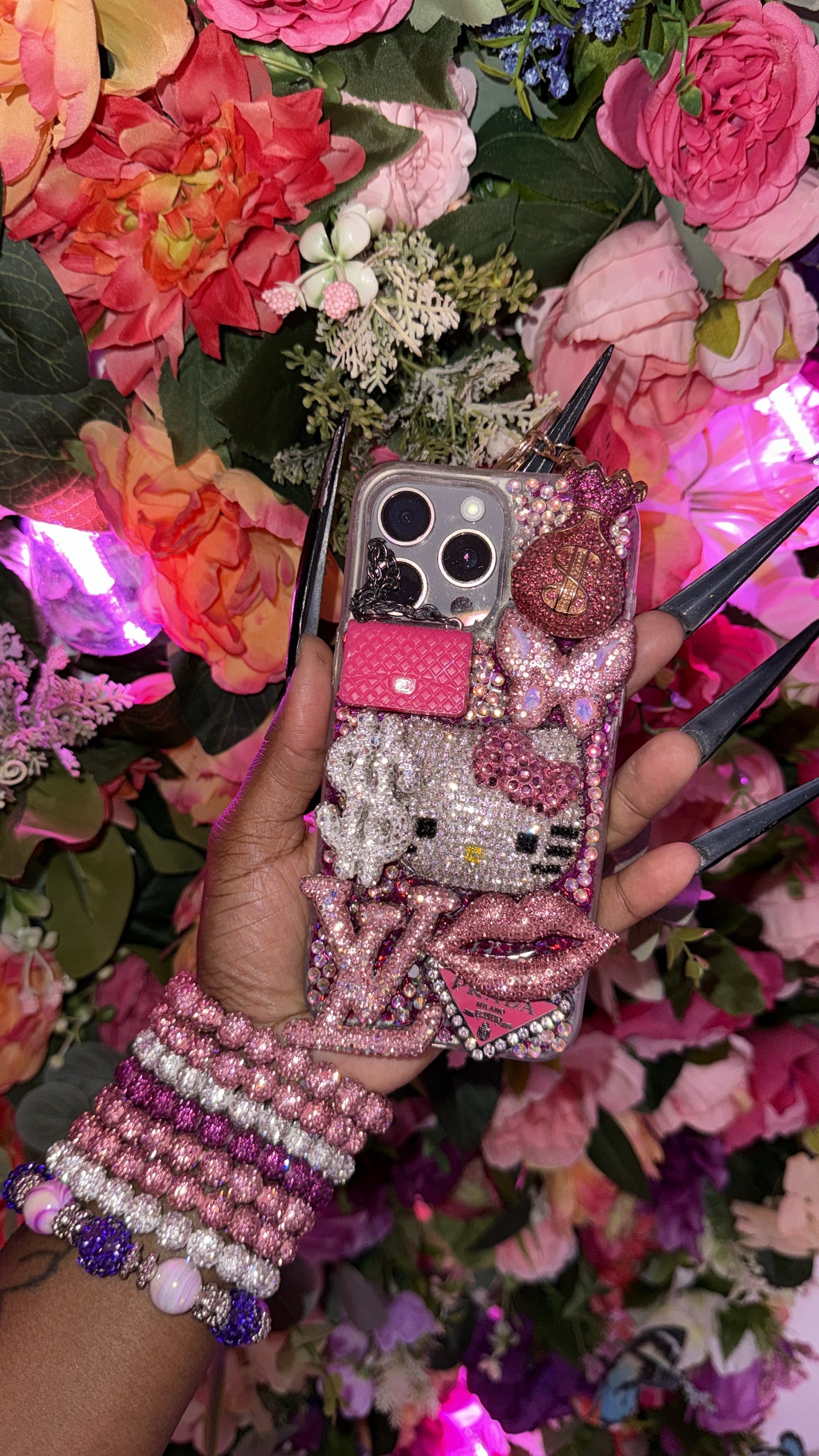 HelloKitty Bling -Out Junk Case