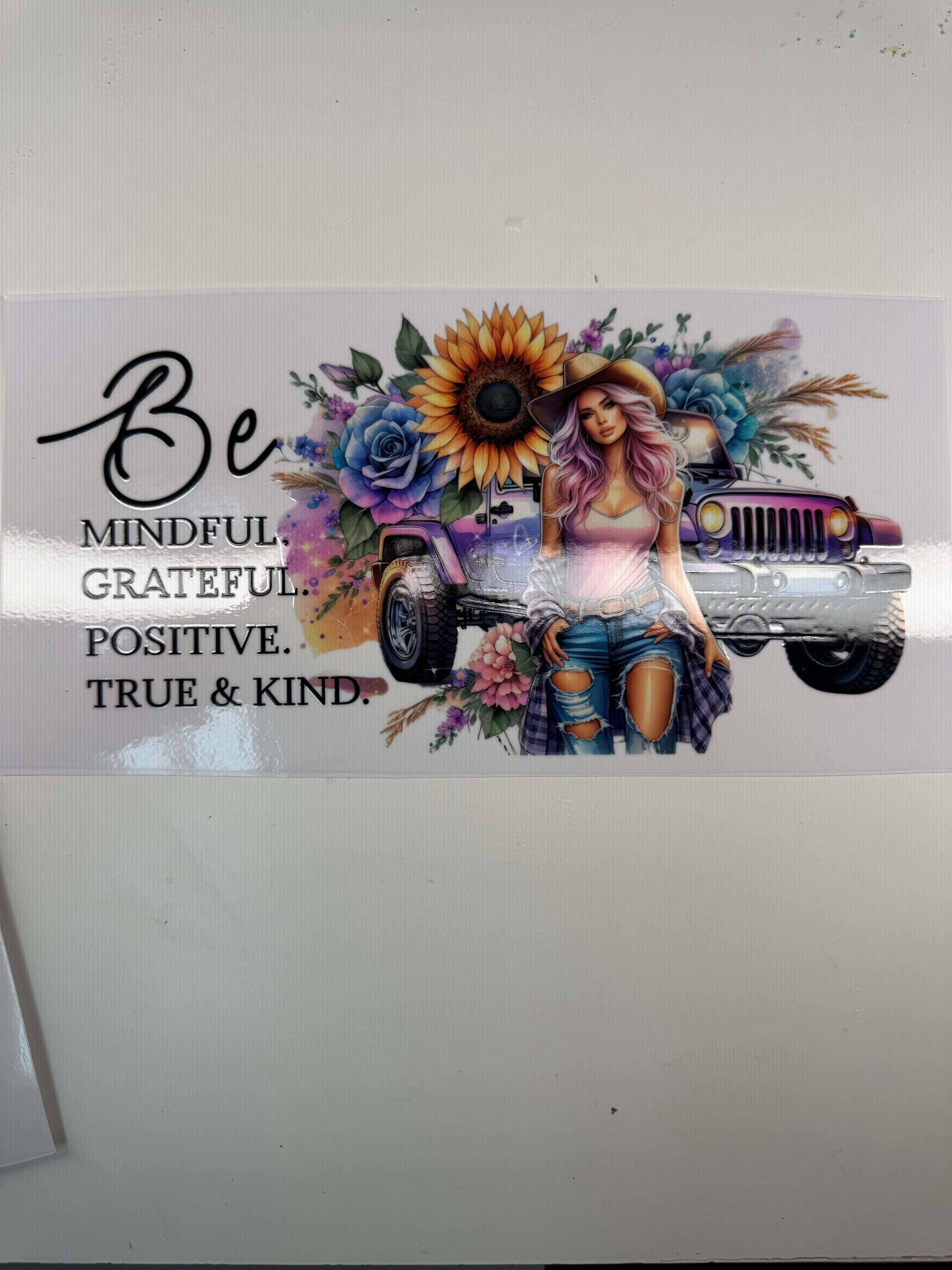 Positive vibes wrap