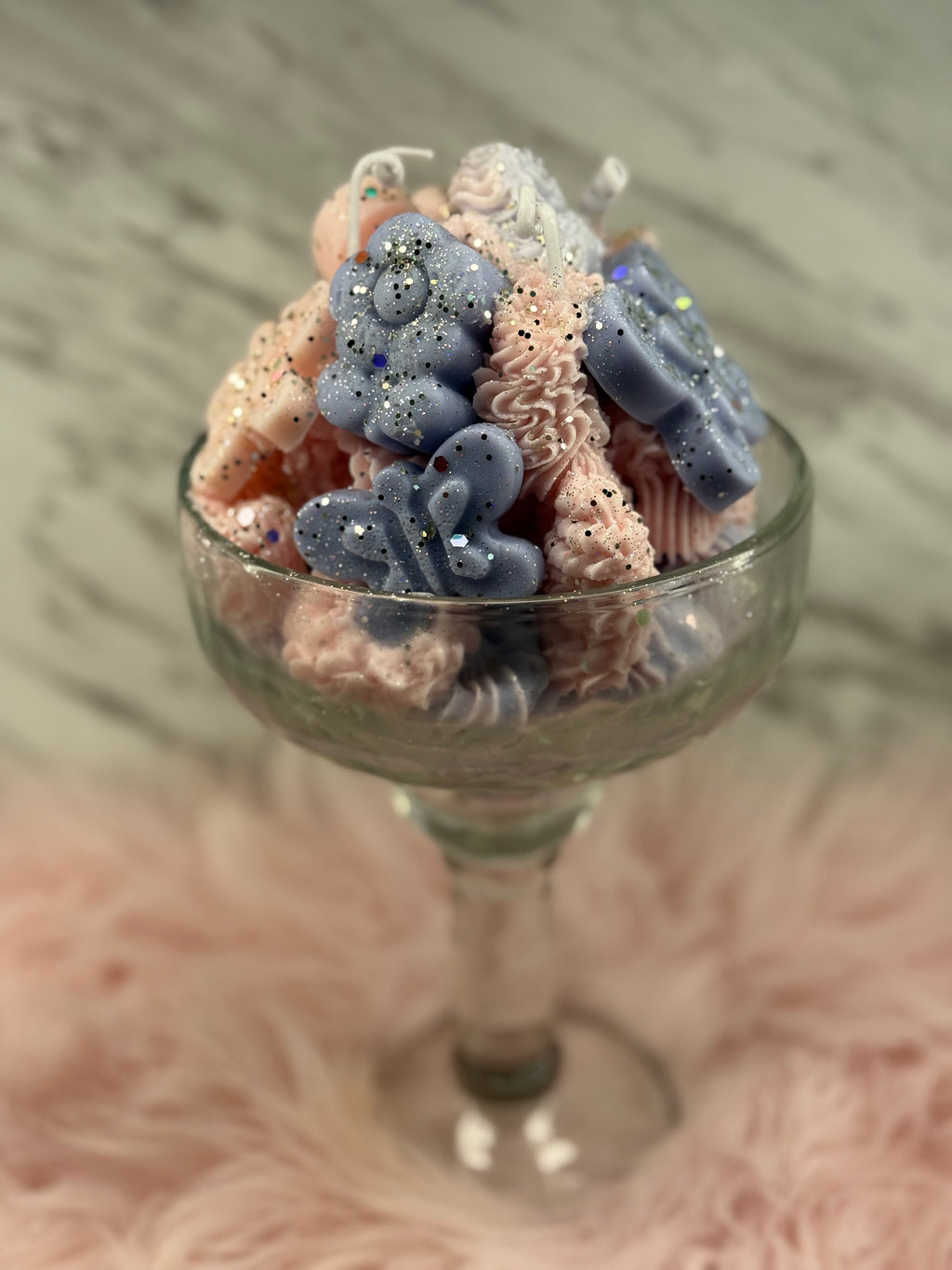 Glitter Cupcake Butterfly Margarita