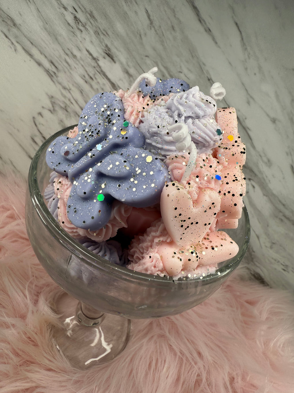 Glitter Cupcake Butterfly Margarita