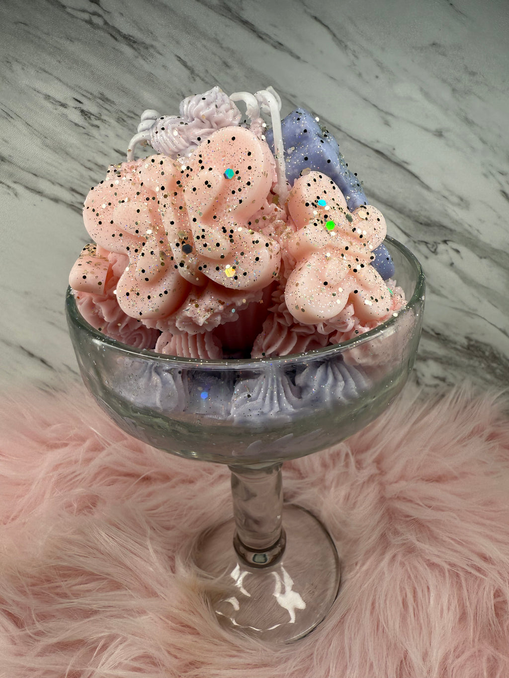 Glitter Cupcake Butterfly Margarita