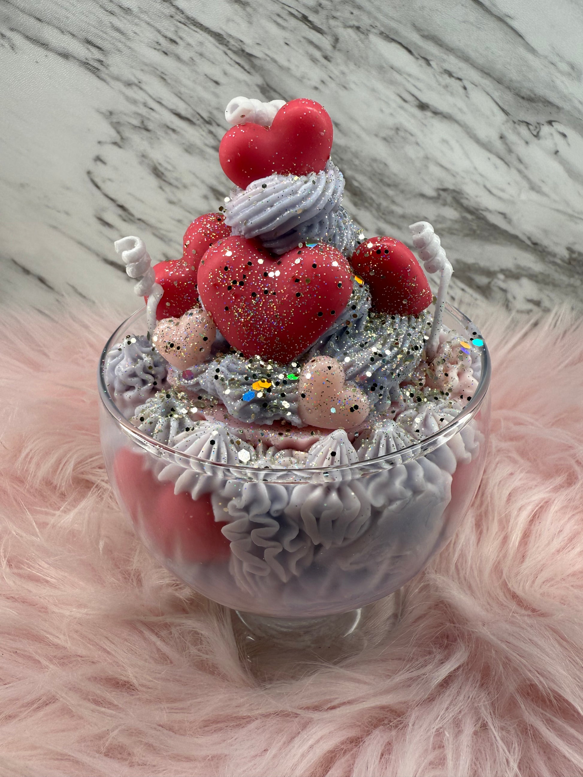 Heart Cupcake Sundae Bowl