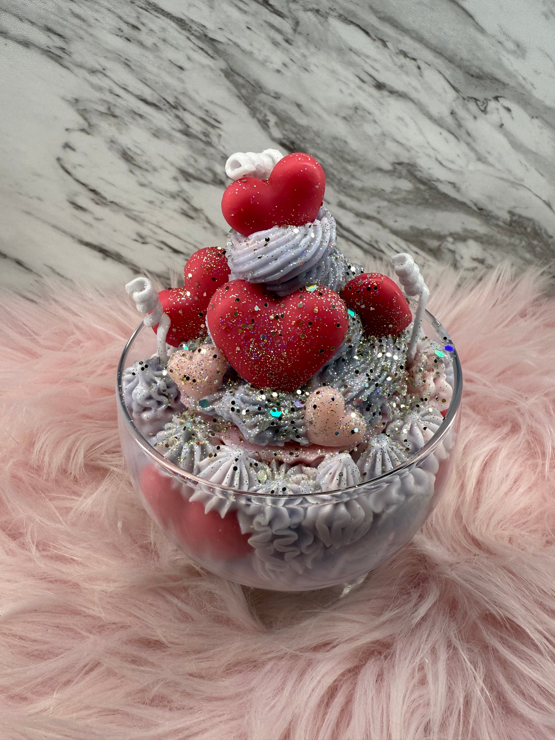 Heart Cupcake Sundae Bowl