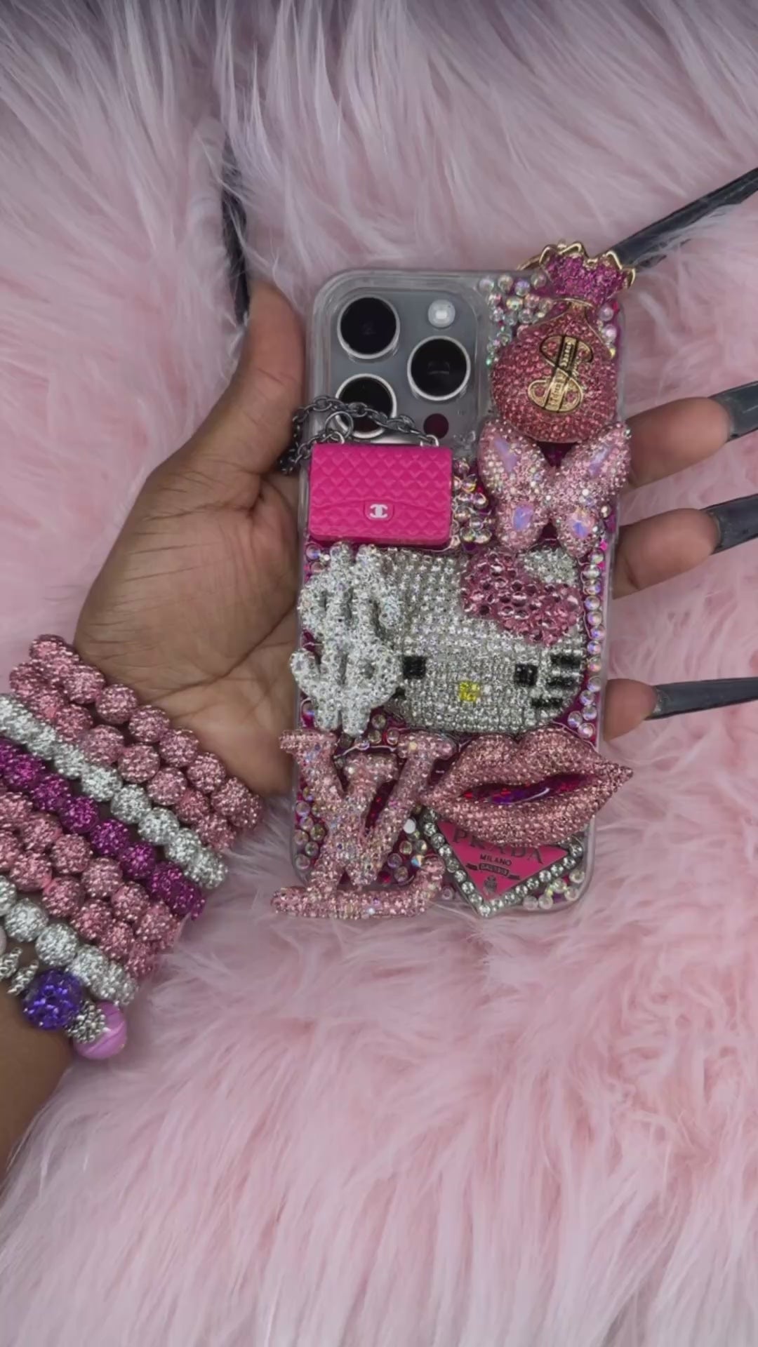 HelloKitty Bling -Out Junk Case
