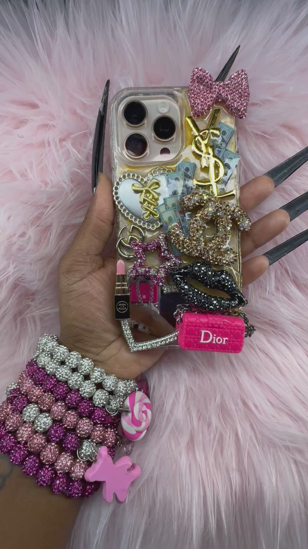 Luxury Brand Bling Out Case