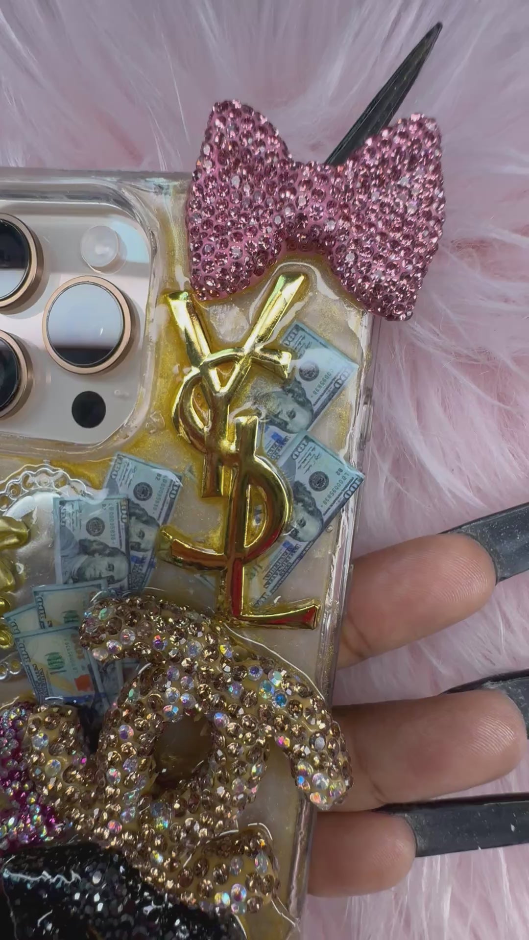 Luxury Brand Bling Out Case