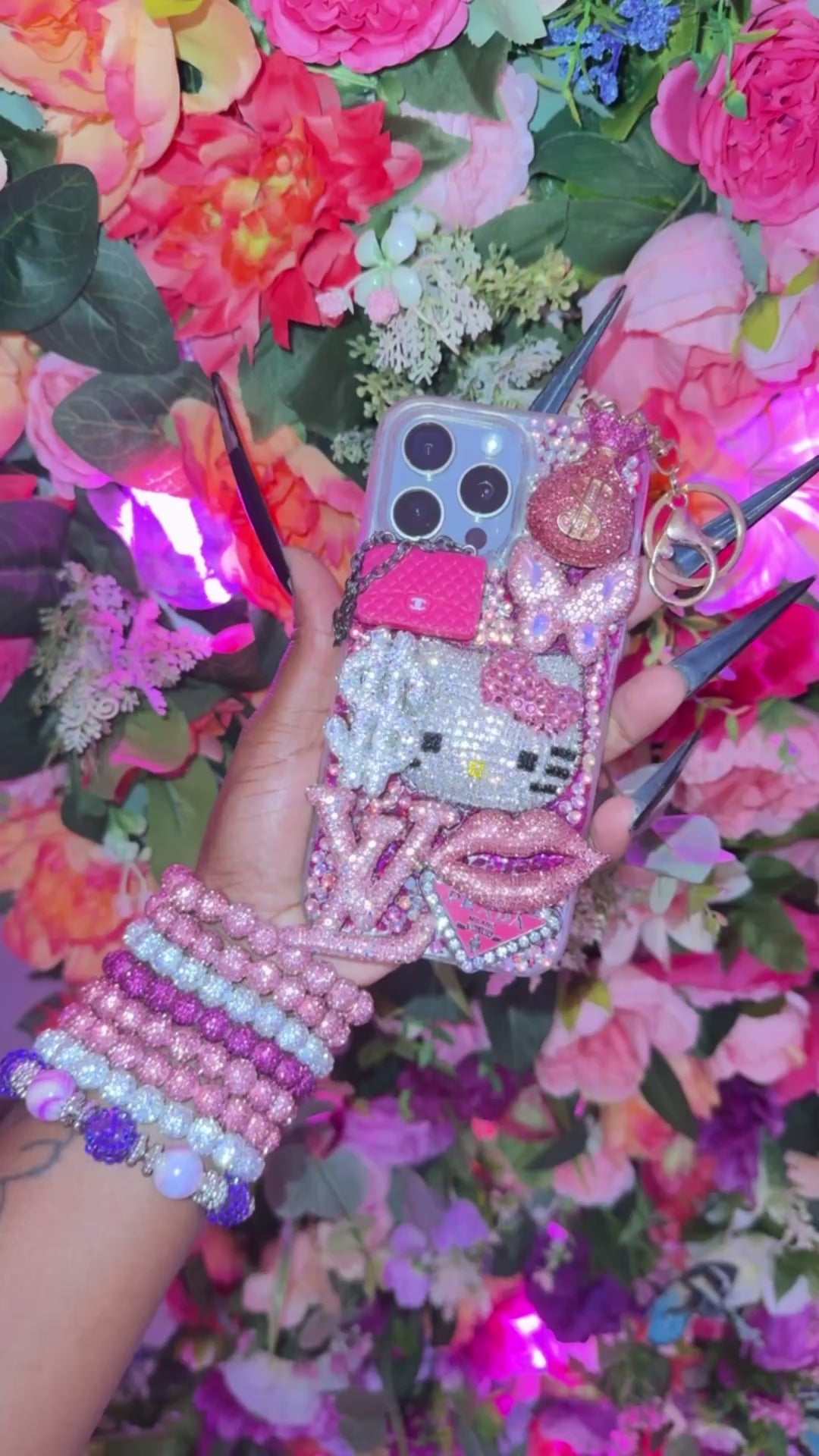 HelloKitty Bling -Out Junk Case