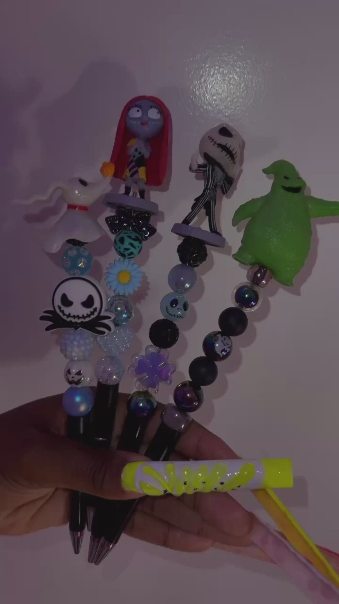 Nightmare before Christmas pen set